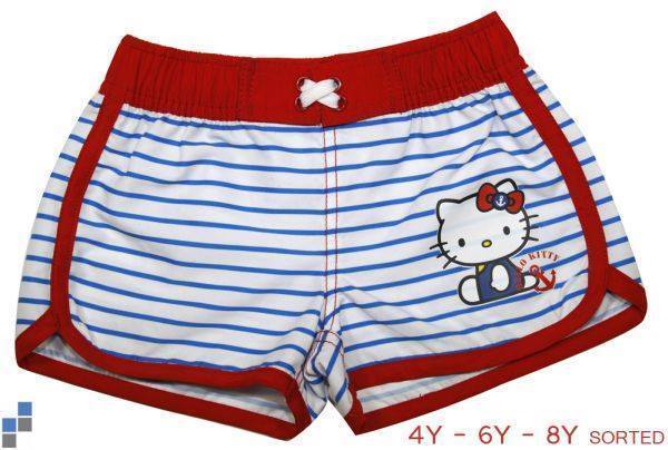 Gestreifte Shorts v. Hello Kitty