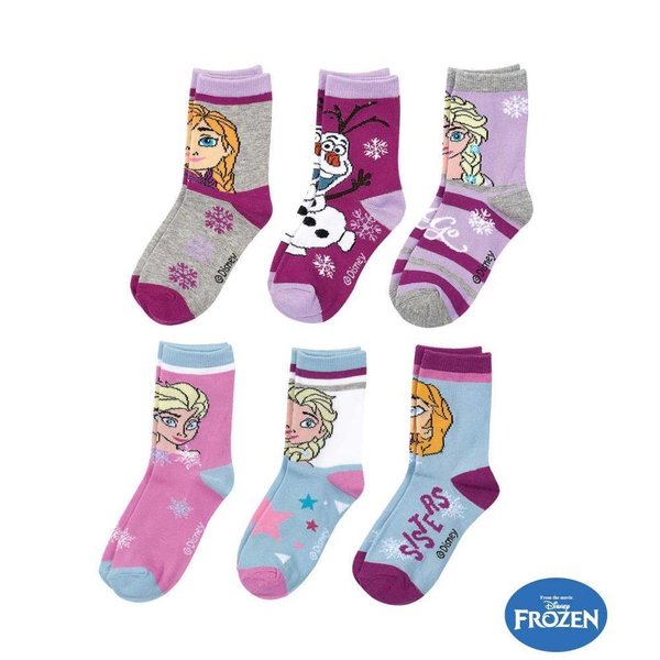 Socken von Frozen im 3er Pack