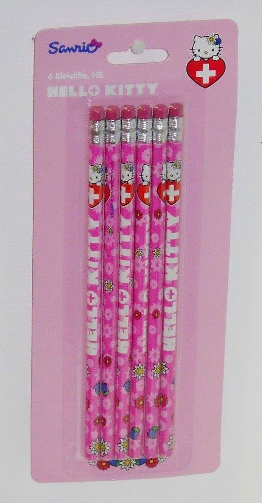 6er Pack Bleistifte von Hello Kitty