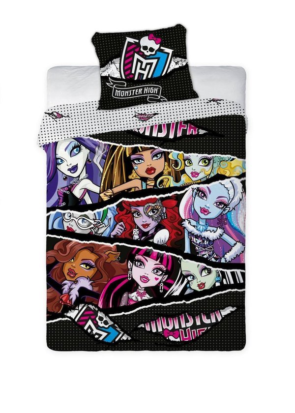 Bettwäsche von Monster High fürs große Bett