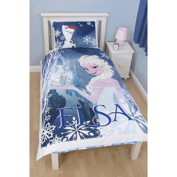 Wende-Bettwäsche v. Elsa und Olaf fürs große Bett