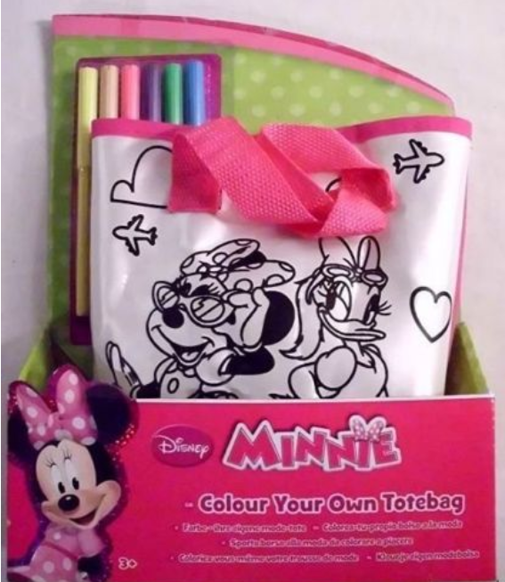 Tasche von Minnie Maus zum selberbemalen