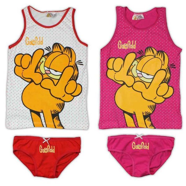 Unterwäschesets von Garfield im Doppelpack