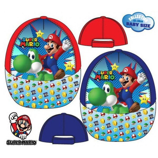 Baseball-Cappies von Super Mario