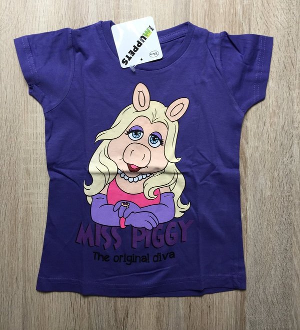 T-Shirt von den Muppets in pink und lila