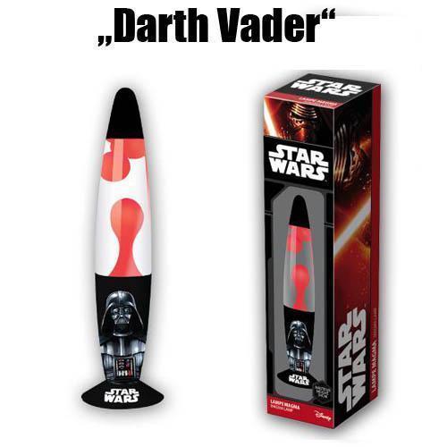 Lava Lampe von Star Wars mit Darth Vader