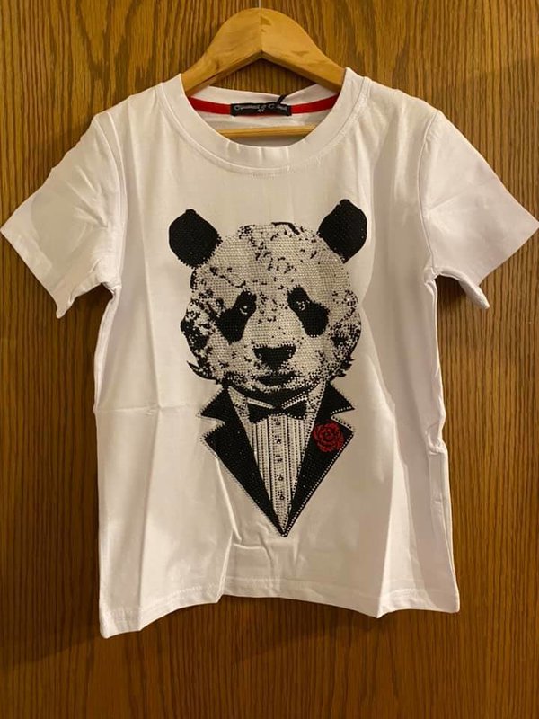 Shirts von Squared and Cubed mit Panda- Motiv