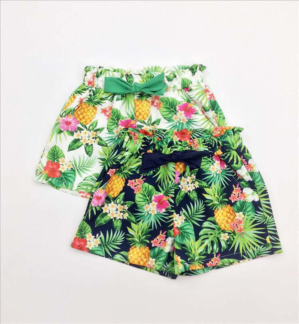 Shorts von Squared & Cubed mit Blumen