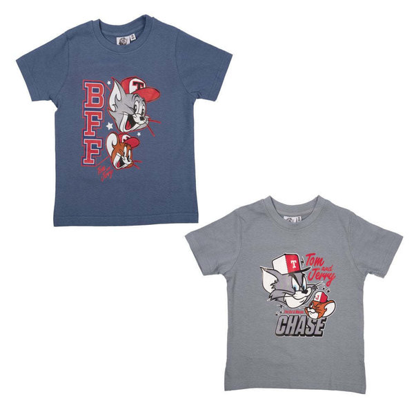 T-Shirts v. Tom und Jerry im Doppelpack